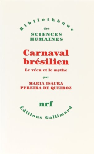 CARNAVAL BRESILIEN, de Pereira de Queiroz | portada del libro
