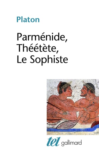 PARMENIDE / THEETETE / LE SOPHISTE, de Plato | portada del libro