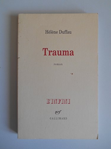 TRAUMA, de Hélène Duffau | portada del libro