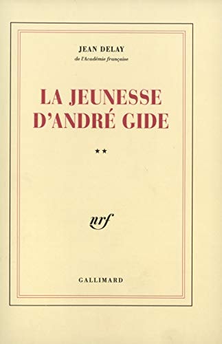 La Jeunesse de Gide, de Jean Delay | portada del libro