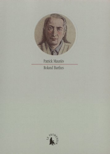 ROLAND BARTHES, de Patrick Mauries | portada del libro