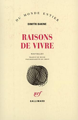 RAISONS DE VIVRE, de Dimitriĭ Bakin | portada del libro