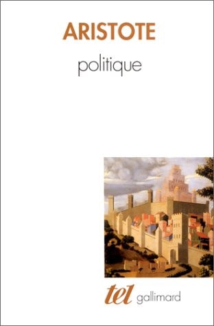 POLITIQUE, de Aristote | portada del libro