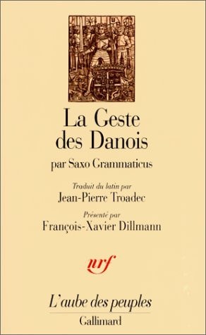LA GESTE DES DANOIS, de Saxo (Grammaticus) | portada del libro