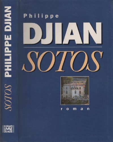 SOTOS, de Philippe Djian | portada del libro
