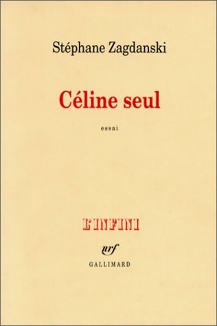 CELINE SEUL, de Stéphane Zagdanski | portada del libro