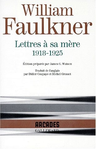 LETTRES A SA MERE, de William Faulkner | portada del libro