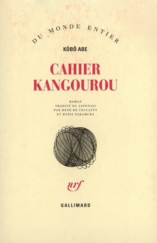 CAHIER KANGOUROU, de Kōbō Abe | portada del libro
