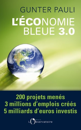 'ECONOMIE BLEUE 3.0, de Gunter Pauli | portada del libro