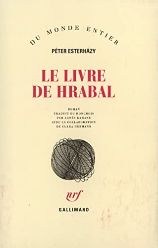 LE LIVRE DE HRABAL, de Péter Esterházy | portada del libro