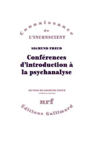 CONFERENCES D'INTRODUCTION A LA PSYCHANALYSE, de Sigmund Freud | portada del libro