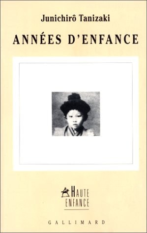 ANNEES D'ENFANCE, de Jun'ichirō Tanizaki | portada del libro