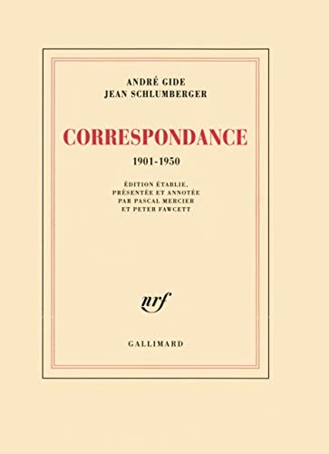 CORRESPONDANCE, de Gide | portada del libro