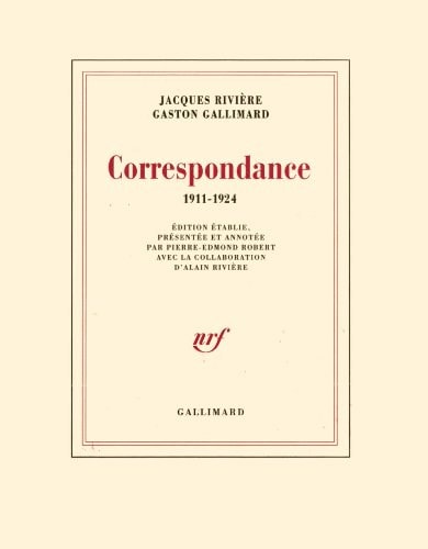 CORRESPONDANCE, de Gallimard | portada del libro