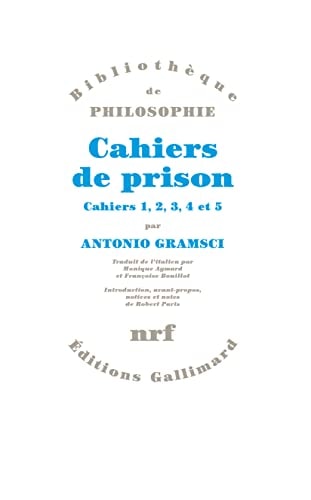 CAHIERS DE PRISON T1 CAHIERS 1 A 5, de Antonio Gramsci | portada del libro