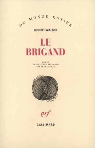 LE BRIGAND, de Robert Walser | portada del libro