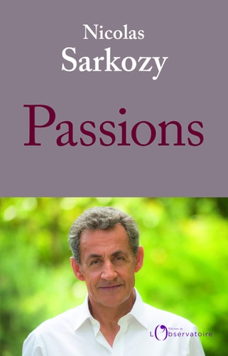 PASSIONS, de Nicolas Sarkozy | portada del libro