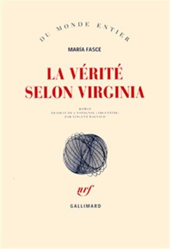 LA VERITE SELON VIRGINIA, de Maria Fasce | portada del libro