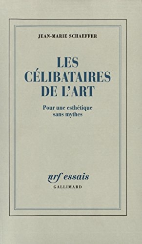 LES CELIBATAIRES DE L'ART, de Jean-Marie Schaeffer | portada del libro