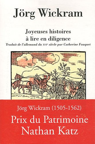 JOYEUSES HISTOIRES A LIRE EN DILIGENCE, de WICKRAM | portada del libro