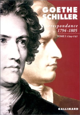 CORRESPONDANCE T1, de Johann Wolfgang von Goethe | portada del libro