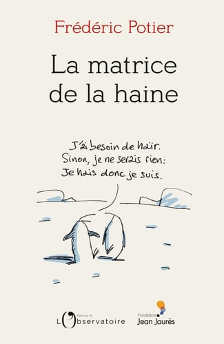 A MATRICE DE LA HAINE, de Frédéric Potier | portada del libro