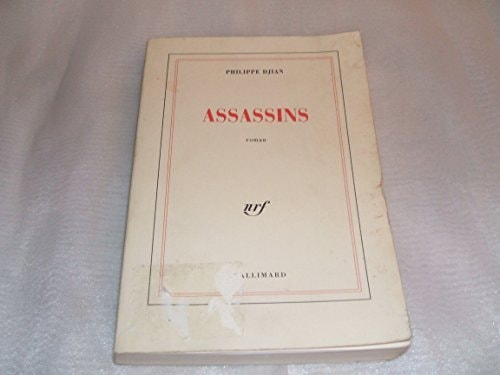 ASSASSINS, de Djian | portada del libro