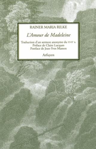 AMOUR DE MADELEINE L, de RILKE RAINER MA | portada del libro