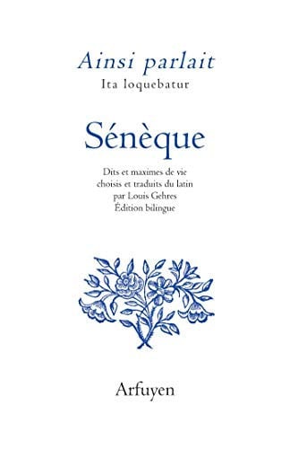 AINSI PARLAIT SENEQUE, de SENEQUE | portada del libro