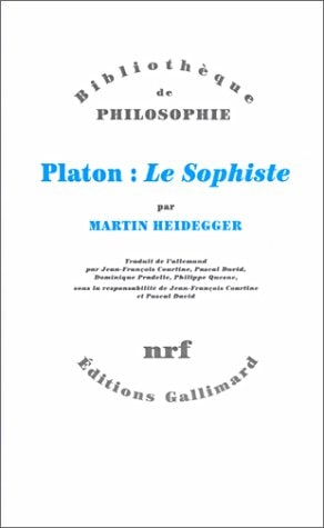 PLATON LE SOPHISTE, de Martin Heidegger | portada del libro