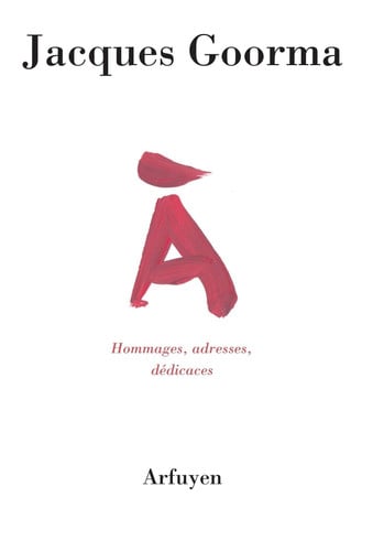 A HOMMAGES ADRESSES DEDICACES, de GOORMA JACQUES | portada del libro