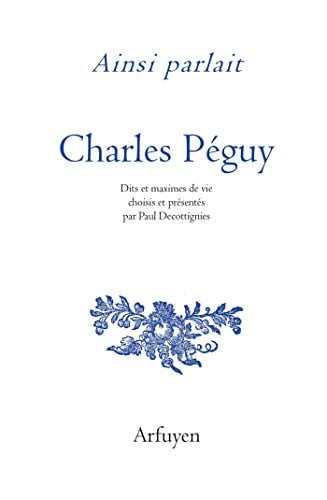 AINSI PARLAIT CHARLES PEGUY, de PEGUY CHARLES | portada del libro