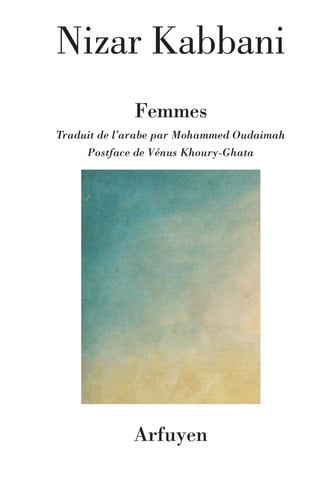 FEMMES, de KABBANI NIZAR | portada del libro