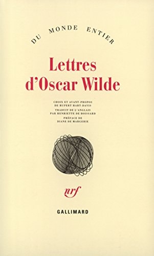 LETTRES, de Oscar Wilde | portada del libro