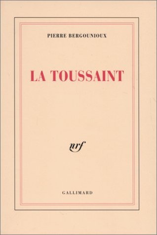 LA TOUSSAINT, de Pierre Bergounioux | portada del libro