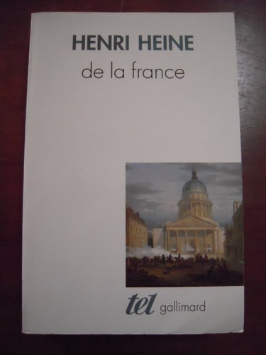 De la France, de Heine | portada del libro