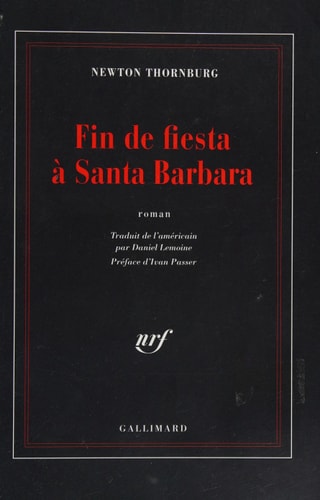 FIN DE FIESTA A SANTA BARBARA, de Newton Thornburg | portada del libro