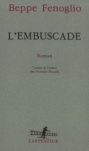 L'EMBUSCADE, de Beppe Fenoglio | portada del libro