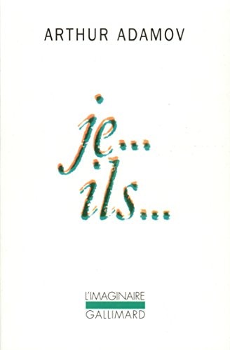 Je... Ils..., de Arthur Adamov | portada del libro