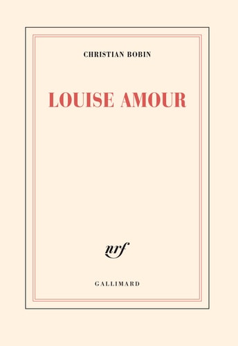 LOUISE AMOUR, de Christian Bobin | portada del libro
