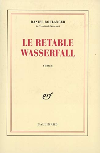 LE RETABLE WASSERFALL, de Boulanger | portada del libro