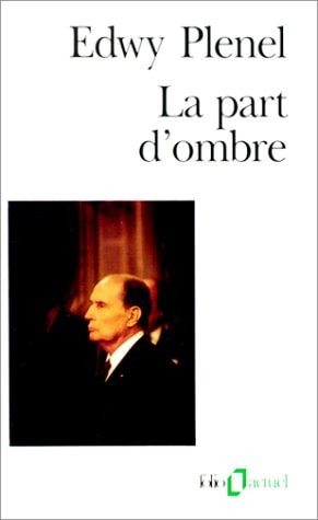 LA PART D'OMBRE, de Plenel | portada del libro