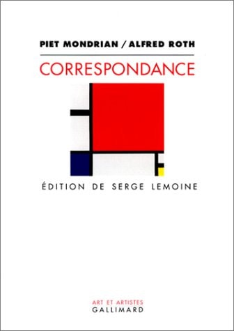 CORRESPONDANCE, de Piet Mondrian | portada del libro