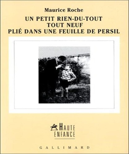 UN PETIT RIEN-DU-TOUT TOUT NEUF PLIE DANS UNE FEUILLE DE PER, de Maurice Roche | portada del libro
