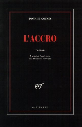 L'ACCRO, de Donald Goines | portada del libro