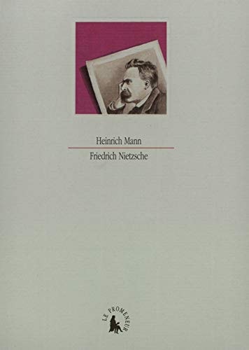 Friedrich Nietzsche, de Heinrich Mann | portada del libro