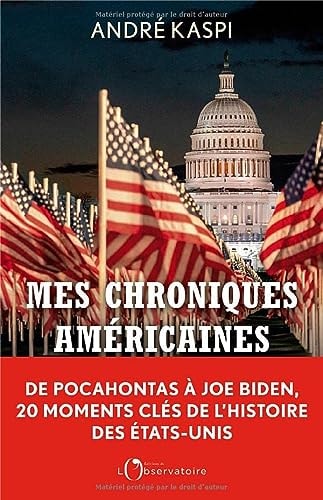 ES CHRONIQUES AMERICAINES, de André Kaspi | portada del libro