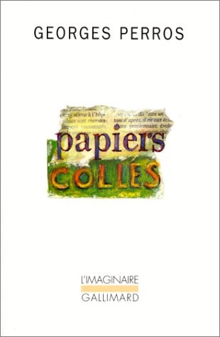 PAPIERS COLLES T3, de Georges Perros | portada del libro