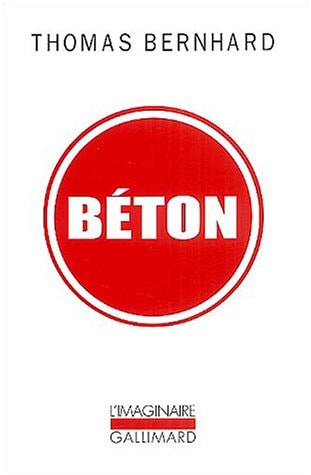 BETON, de Thomas Bernhard | portada del libro