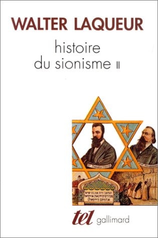 Historie Du Sionisme, Ii., de Walter Laqueur | portada del libro